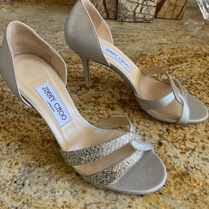 Authentic Jimmy Choo Tocsin D’orsay Pump 37.5